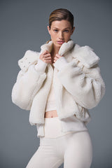 Foxy Sherpa Jacket - White "Out of Stock"