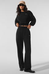 Accolade Best Seller Cropped Crew Neck Sweater