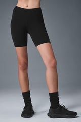 High-waisted cycling shorts 7