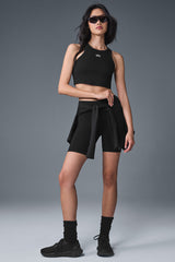 High-waisted cycling shorts 7